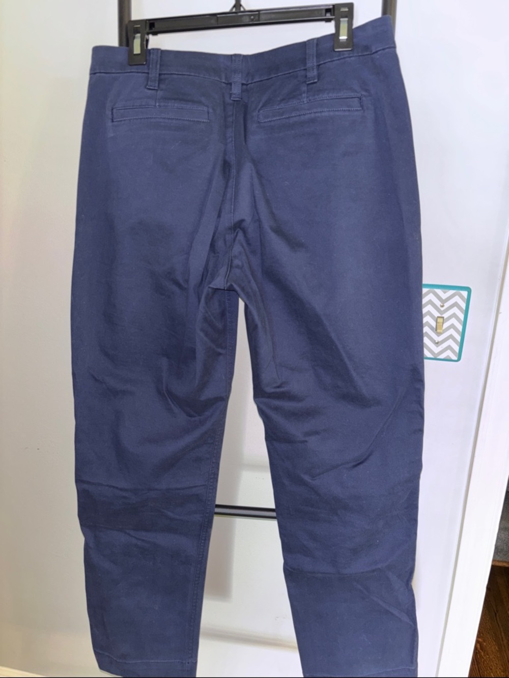 J. Crew Womens Navy Cotton Chinos - Picture 4 of 5